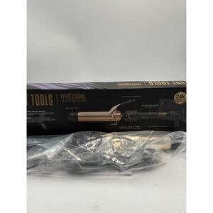 Hot Tools Professional 24k Gold 1 1/4 inch Curling Iron and Wand 430F New